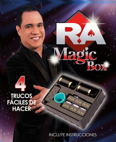 Juego - Caja De Magia - Ra Magic Box Set 4 En 1