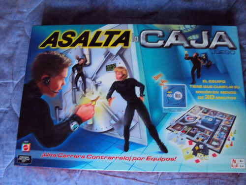 Juego De Mesa Asalta Caja De Mattel