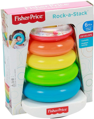 Juguetes Didactico Fisher Price Rock-a-stack (10v)