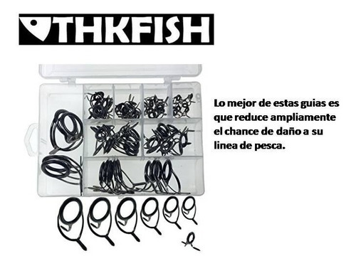 Kit De Anillas 2 Patas Para Cañas De Pescar (T H K Fish)