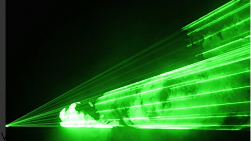 Laser Show Dj 2 Tuneles Verde