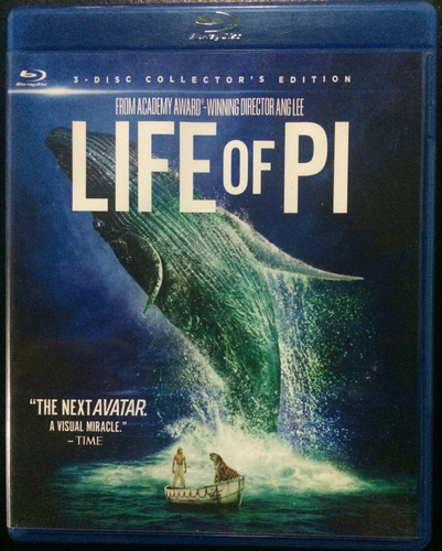 Life Of Pi. Blu Ray.original