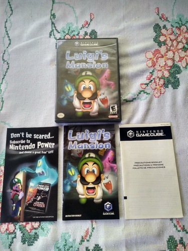 Luigi's Mansion Completo Gamecube