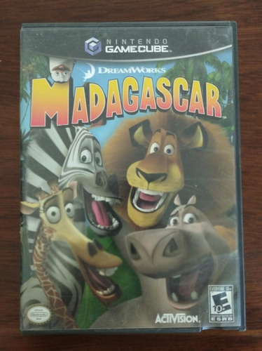 Madagascar Game Cube Usado