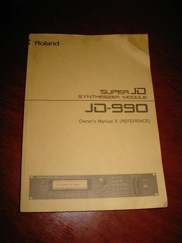 Manuales Roland Jd-990
