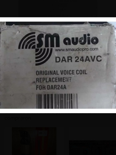 Membrana Driver Sm Audio Dar 24 Original