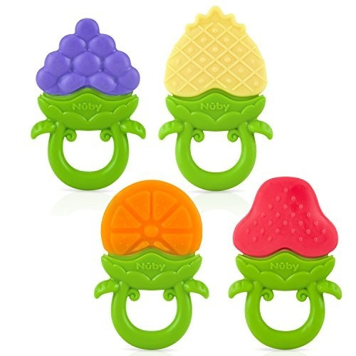 Mordedor De Frutas Nuby Bebes Niños Rascaencias