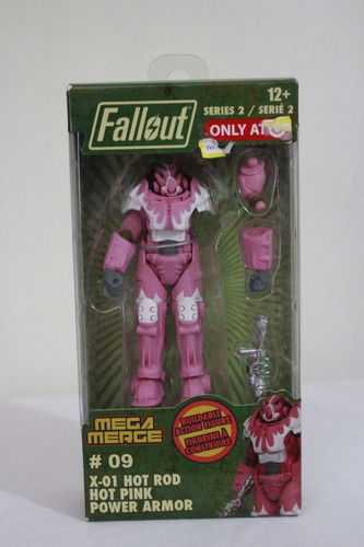 Muñeco Fallout Mega Merge Figura Series Vault -tec