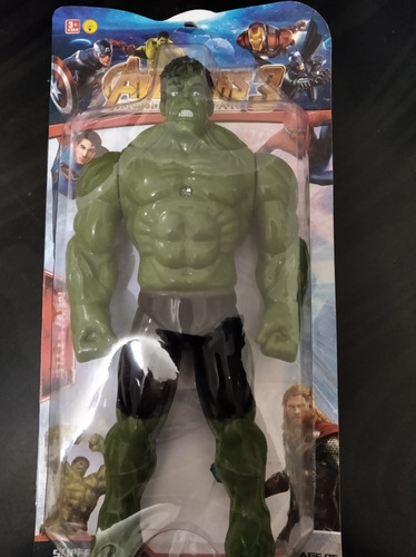 Muñecos Figuras Avengers Hulk Iron Man Capitan Thor Juguete