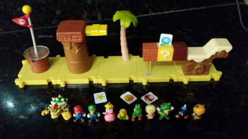 Mundo De Mario Bros Muñecos Miniatura Figuras Menos De 2cm