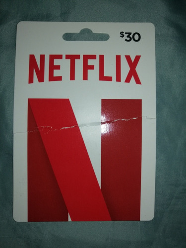 Netflix Tarjeta Original De 30 De Usa