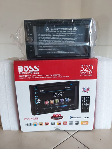 Pantalla Reproductor Boss Doble Din 150dolores