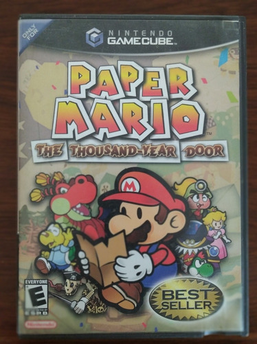Paper Mario The Thousand Year Dolor Game Cube Usado