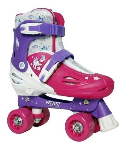 Patines 4 Cuatro Ruedas Barbie Niña