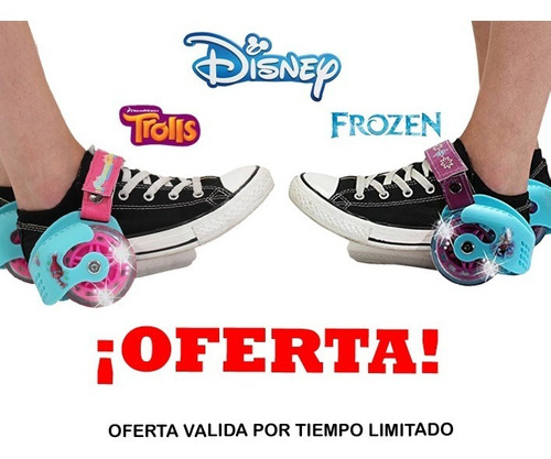 Patines Ajustables Ruedas Zapatos Disney Original Rollers