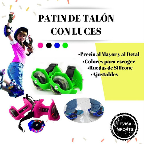 Patines De Talon Ajustables