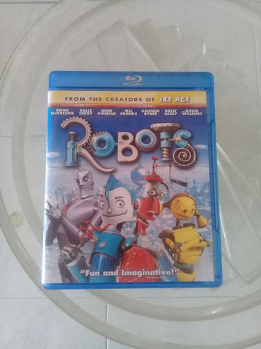 Película Blu Ray Robots - Infantil - Animación - Original