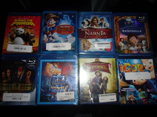 Películas Blu-ray Originales Nuevas Y Selladas