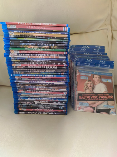 Películas Bluray En Físico Lote Usado