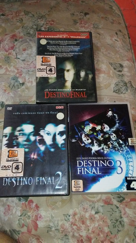 Peliculas. Saga Destino Final. Terror. Horror. Suspenso(15v)