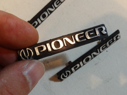 Pioneer Logos Letras Marca 10 X 2$