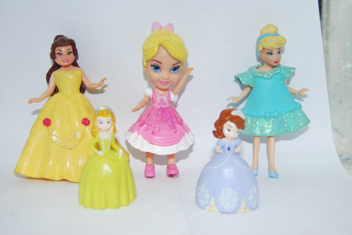 Princesas Set Figuras Disney Niñas Juguetes 4$