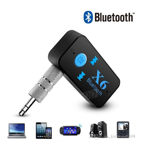 Receptor Auxiliar Audio Bluetooth X6 Reproductor Carro Mtech