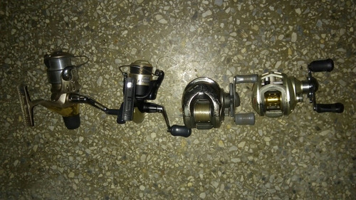 Reel Shimano (3) Rapala (1)