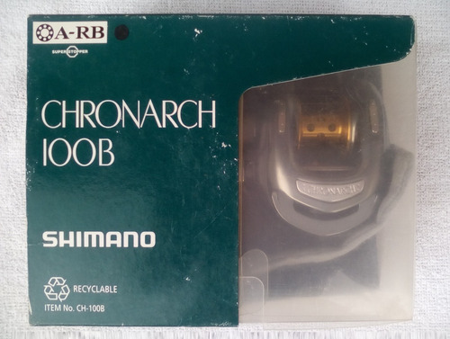 Reel Shimano Chronarch Ch-100b Profesional Para La Pesca