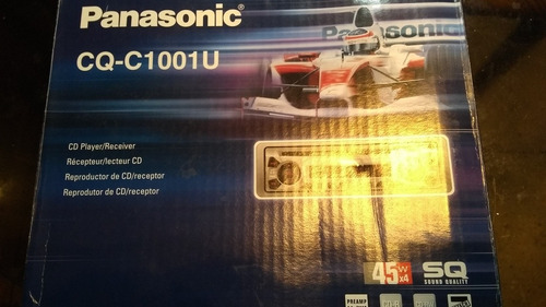 Reproductor Cd Radio Para Carros Panasonic Nuevo En Caja 25$