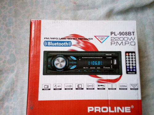 Reproductor Para Carro Bluetooh Proline Pl-908bt