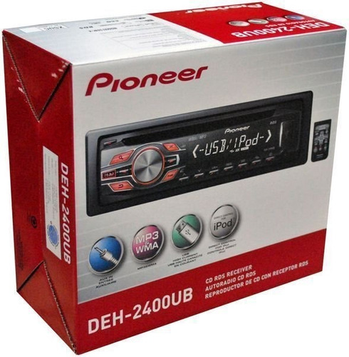Reproductor Pioneer Deh-ub Mp3, Usb + iPod Nuevo Sellado