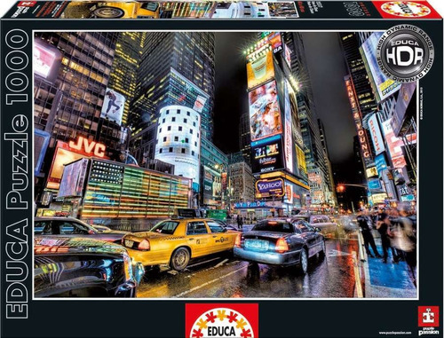 Rompecabezas Times Square Educa  Nueva York Hdr 