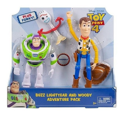 Set De Figuras Toy Story 4 Buzz Lightyear & Woody