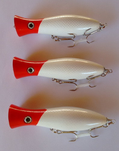 Señuelos Para Pesca Tipo Popper 12cm, Top Water (3)