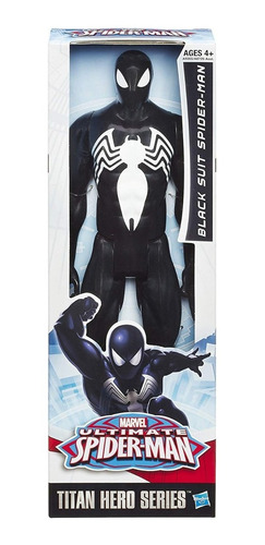 Spiderman Black Suite Figura Hasbro Original 30 Cm