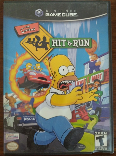 The Simpsons Hit And Run Game Cube Usado