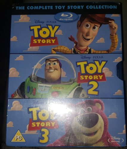 Toy Story En Blue Ray.