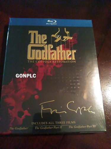 Trilogia Blue Ray El Padrino The Godfather Editada Director