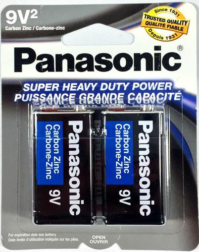 4 Baterias 9v Panasonic 4 Unidades * Oferta