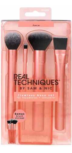Brochas Real Techniques Flawless Base Set