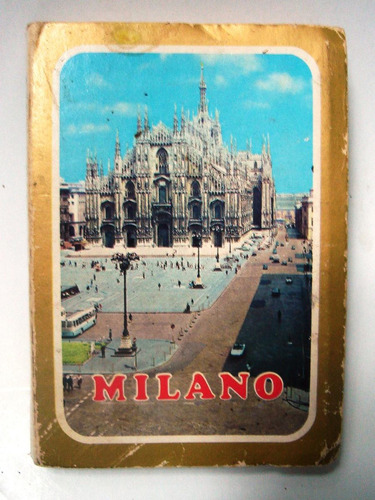 Cuaderno De Postales Color Vintage Años 60 Milano- 28