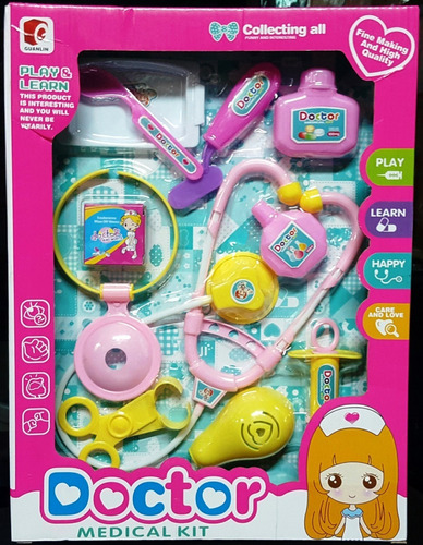 Juego De Accesorios Medicos Para Niñas Somos Tienda Cod 607