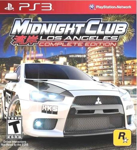 Juego Midnight Club Para Ps3 Fisico