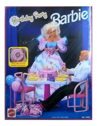 Juguete Fiesta De Cumpleaños Para Barbie