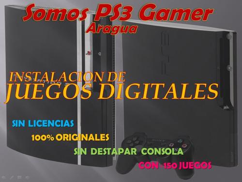 Oferta Juegos Digitales Ps3 Instalacion Sin Formatear