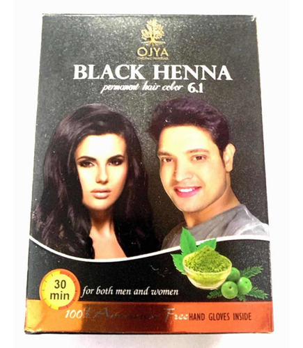 Pigmento Henna Negro Semipermanente Ojya Producto Indu!!