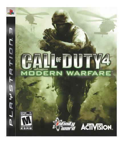Ps3 Call Of Duty 4 Modern Warfare Playstation 3 Nuevo