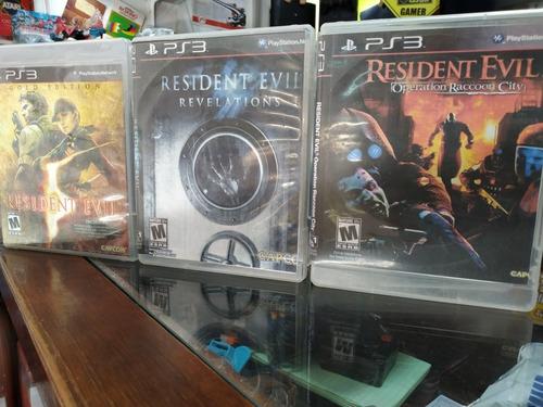 Resident Evil Juegos Originales Ps3