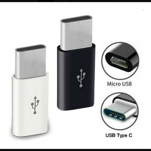 Adaptador Conector Micro Usb V8 A Tipo C /convertidor